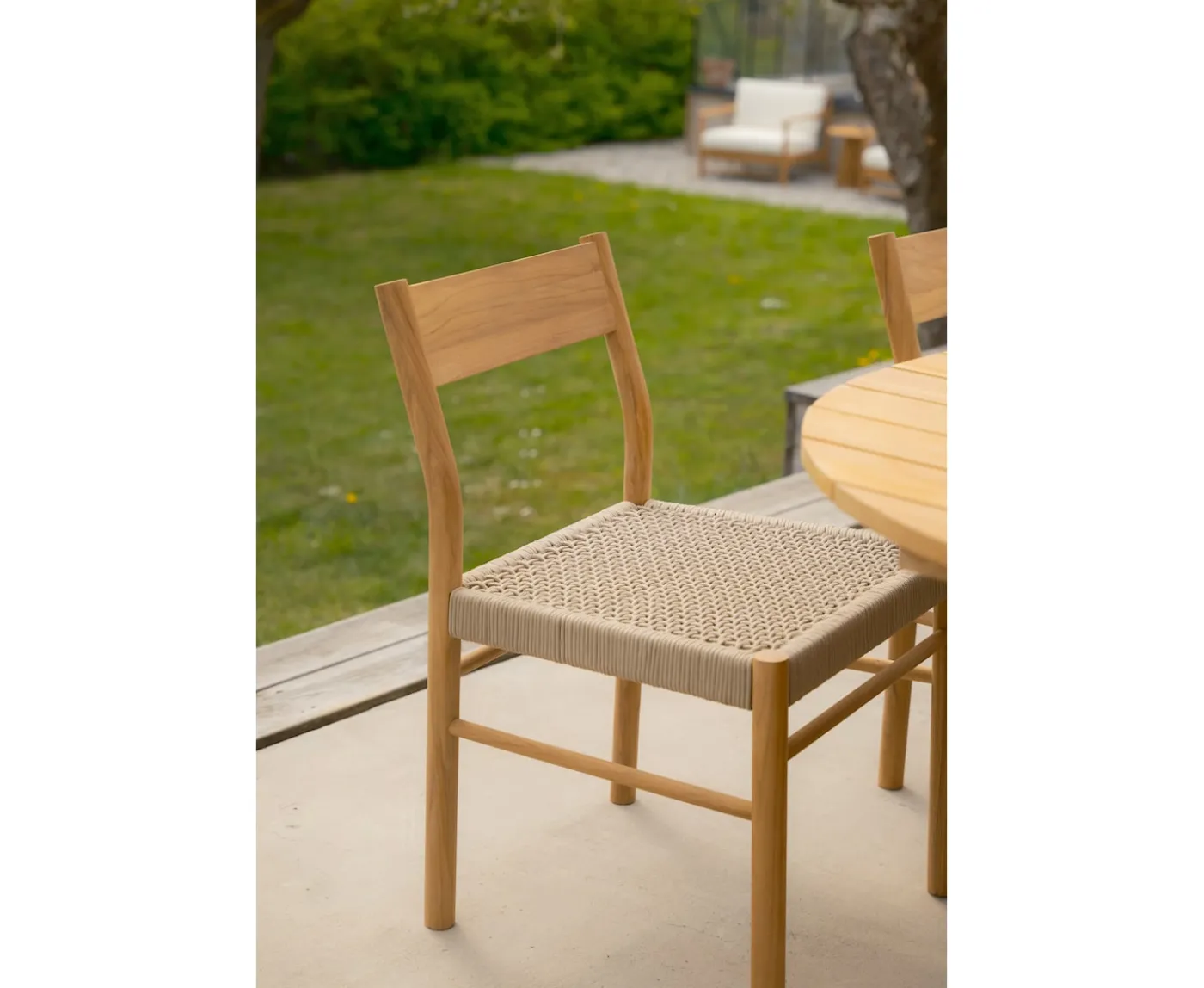 Sleepo Collection Soleil Outdoor Matstol Teak