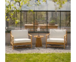 Sleepo Collection Soleil Outdoor Sidobord Teak 45cm