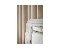 Sleepo Collection Wave Spegel Matt Vit 80x50