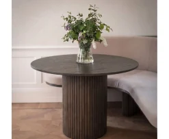 Sleepo Collection Adele Matbord Brunbetsad Ø110