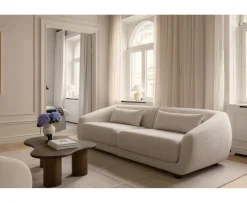 Sleepo Collection Alba 3-sits Soffa Beige 258cm