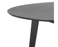 Sleepo Collection Amina Matbord Svart Ø140