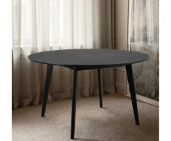 Sleepo Collection Amina Matbord Svart Ø140