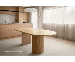 Sleepo Collection Bauer Matbord Ek 220+50