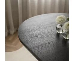 Sleepo Collection Bauer Matbord Svartbetsad Ek 220+50