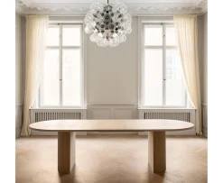 Sleepo Collection Bauer Matbord Vitoljad Ek 250+50