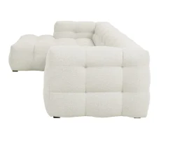 Sleepo Collection Billie Divansoffa Vänster Ivory Bouclé 292cm