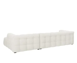 Sleepo Collection Billie Divansoffa Vänster Ivory Bouclé 292cm