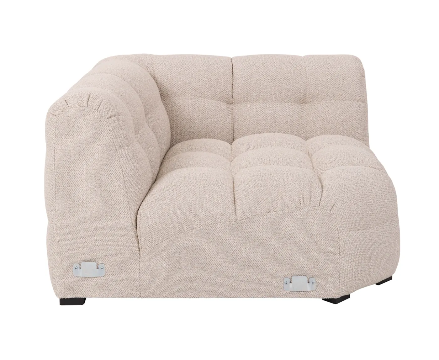 Sleepo Collection Billie Hörnmodul Beige Bouclé 120cm