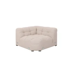 Sleepo Collection Billie Hörnmodul Beige Bouclé 120cm