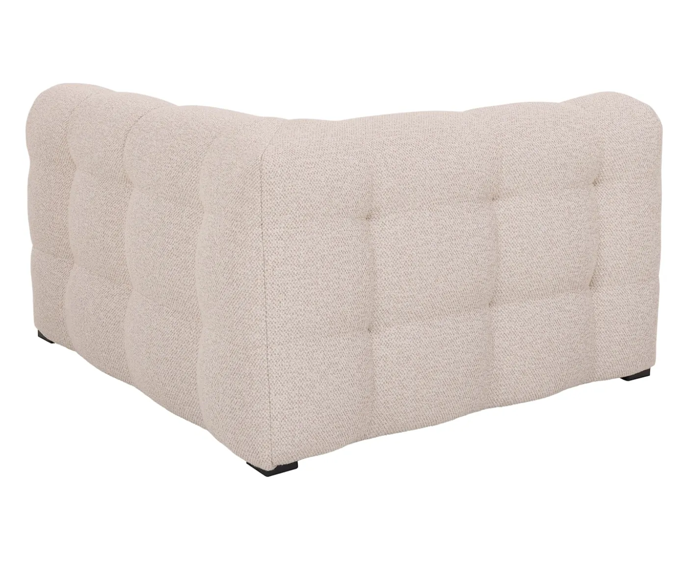 Sleepo Collection Billie Hörnmodul Beige Bouclé 120cm