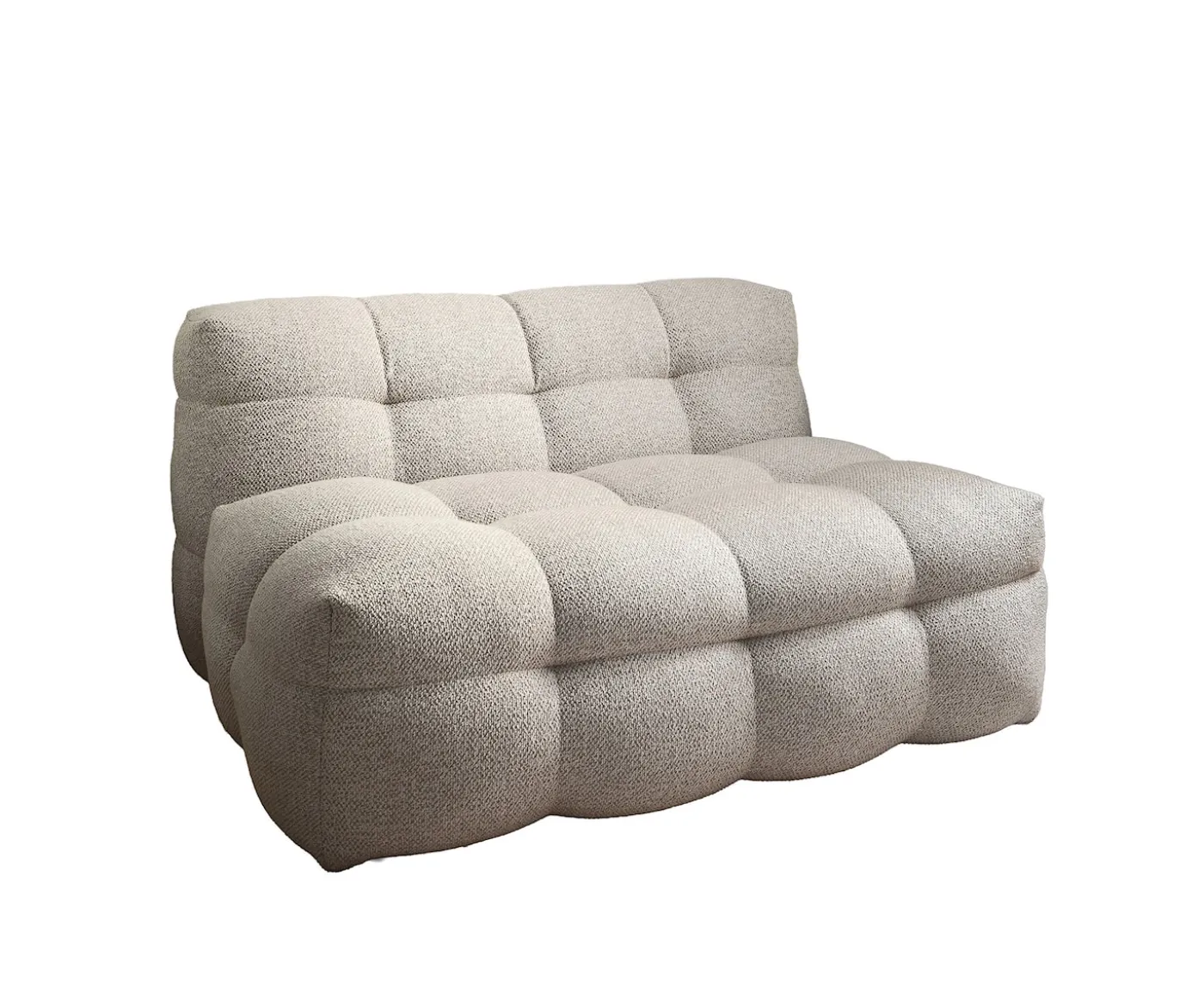 Sleepo Collection Billie Loungestol Beige Bouclé 120cm