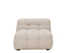 Sleepo Collection Billie Loungestol Beige Bouclé 89cm