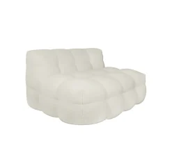 Sleepo Collection Billie Loungestol Creme Teddy 120cm