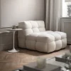 Sleepo Collection Billie Loungestol Creme Teddy 89cm