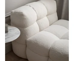 Sleepo Collection Billie Loungestol Creme Teddy 89cm