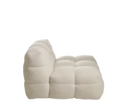 Sleepo Collection Billie Loungestol Creme Teddy 89cm