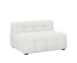 Sleepo Collection Billie Loungestol Ivory Bouclé 120cm