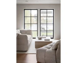 Sleepo Collection Billie 2-sits Soffa Beige Bouclé 208cm