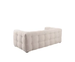 Sleepo Collection Billie 2-sits Soffa Beige Bouclé 208cm