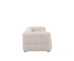 Sleepo Collection Billie 2-sits Soffa Beige Bouclé 208cm