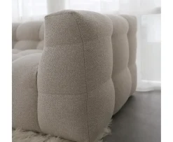 Sleepo Collection Billie 4-sits Soffa Beige Bouclé 282cm