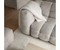 Sleepo Collection Billie 4-sits Soffa Beige Bouclé 282cm