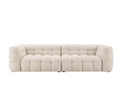 Sleepo Collection Billie 4-sits Soffa Beige Bouclé 282cm