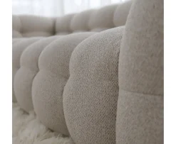 Sleepo Collection Billie 4-sits Soffa Beige Bouclé 282cm