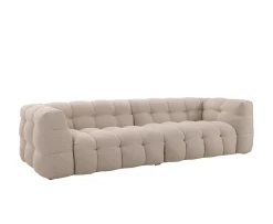 Sleepo Collection Billie 4-sits Soffa Beige Bouclé 282cm