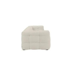 Sleepo Collection Billie 2-sits Soffa Creme Teddy 208cm