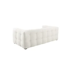 Sleepo Collection Billie 2-sits Soffa Ivory Bouclé 208cm