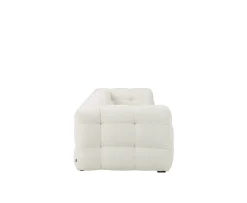 Sleepo Collection Billie 3-sits Soffa Ivory Bouclé 236cm