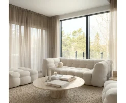 Sleepo Collection Billie 3-sits Soffa Nature 236cm