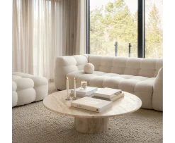 Sleepo Collection Billie 3-sits Soffa Nature 236cm