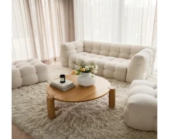 Sleepo Collection Billie 3-sits Soffa Nature 236cm
