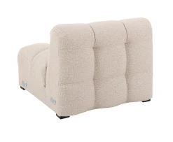 Sleepo Collection Billie 1-sits Soffmodul Beige Bouclé 84cm