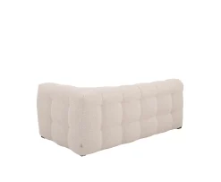 Sleepo Collection Billie 2-sits Soffmodul Höger Armstöd Beige Bouclé 174cm