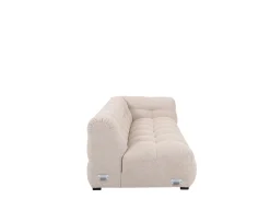 Sleepo Collection Billie 3-sits Soffmodul Höger Armstöd Beige Bouclé 202cm