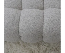 Sleepo Collection Billie 3-sits Soffmodul Höger Armstöd Beige Bouclé 202cm