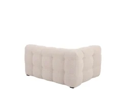 Sleepo Collection Billie 1.5-sits Soffmodul Vänster Armstöd Beige Bouclé 141cm