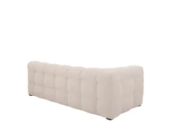 Sleepo Collection Billie 3-sits Soffmodul Vänster Armstöd Beige Bouclé 202cm