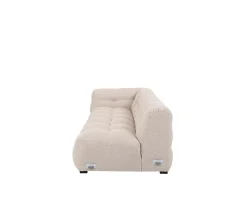 Sleepo Collection Billie 3-sits Soffmodul Vänster Armstöd Beige Bouclé 202cm