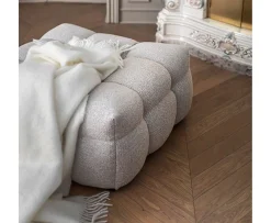 Sleepo Collection Billie Sittpuff Beige Bouclé Large
