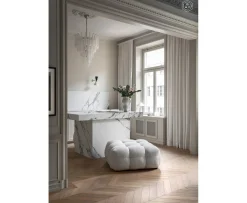 Sleepo Collection Billie Sittpuff Creme Teddy Large