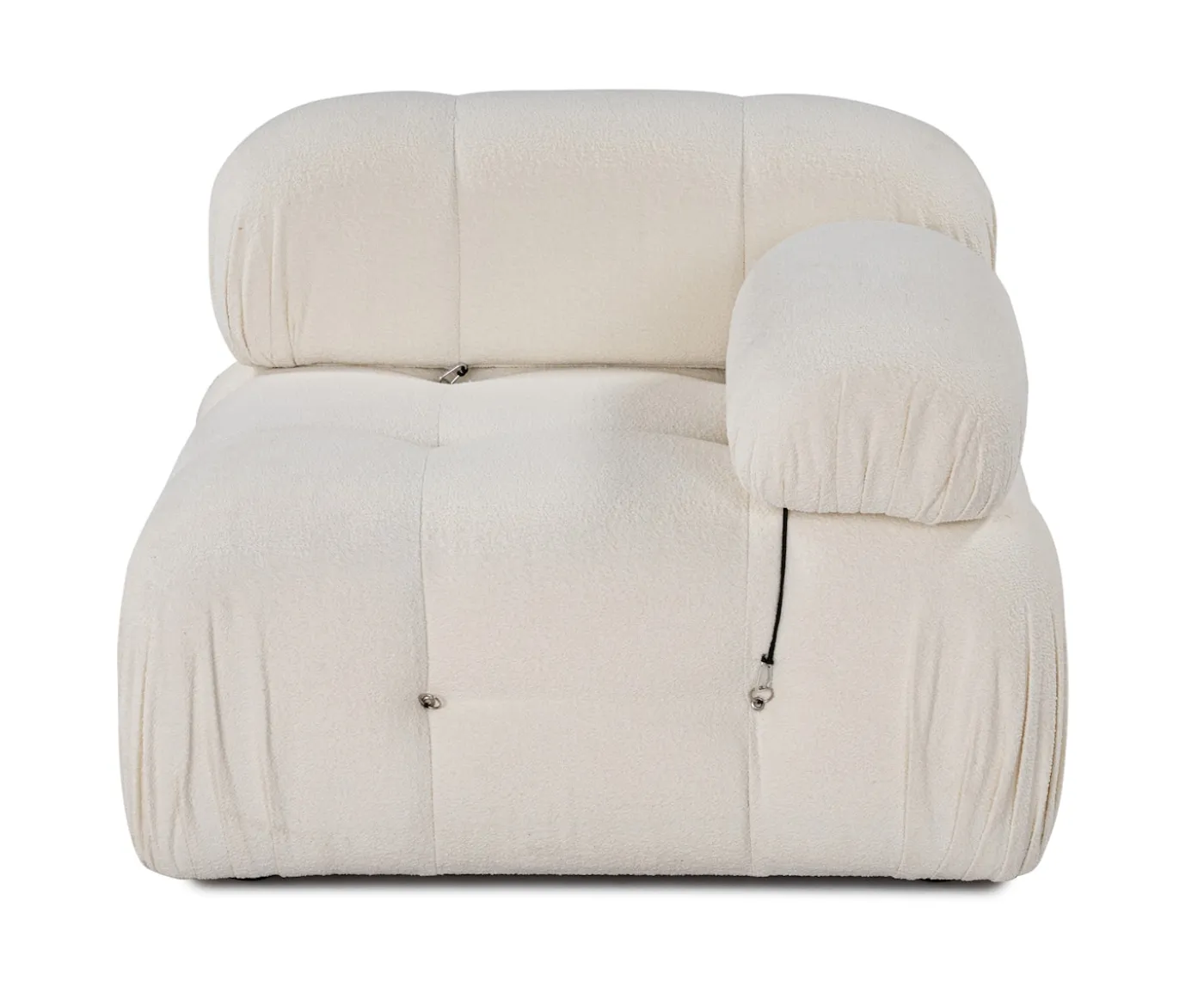 Sleepo Collection Blanca Högermodul White Bouclé