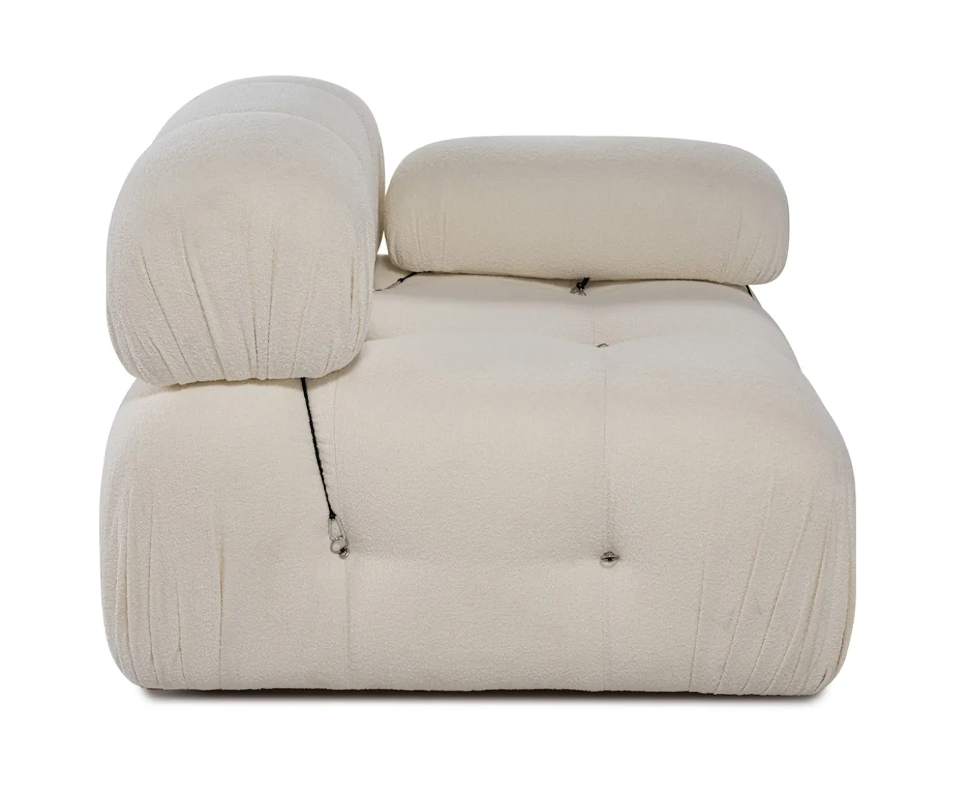 Sleepo Collection Blanca Högermodul White Bouclé