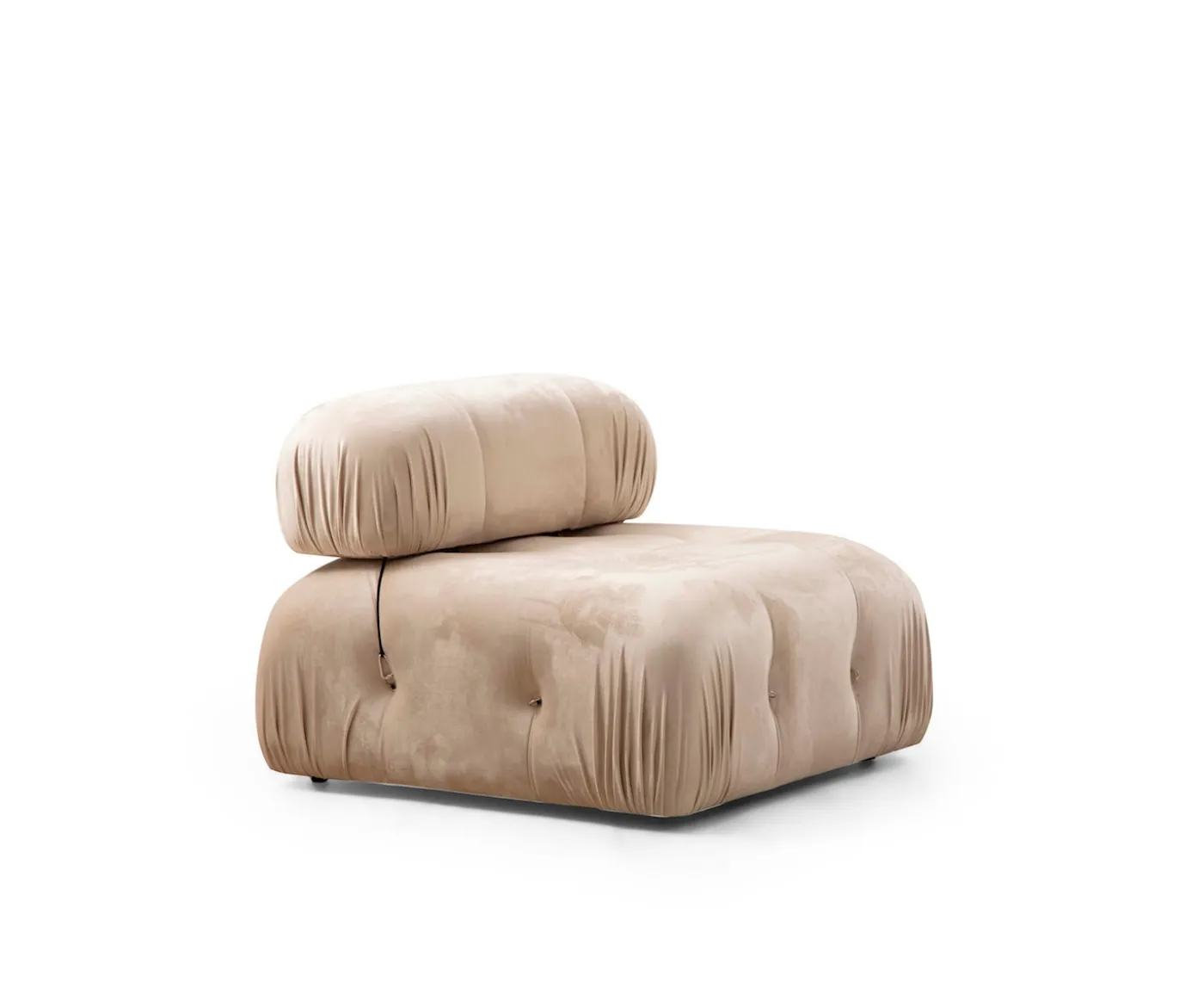 Sleepo Collection Blanca Mittmodul Beige Velvet