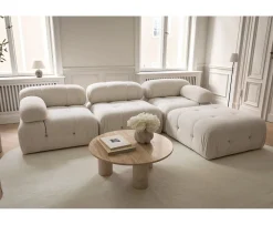 Sleepo Collection Blanca 3-sits Divansoffa Cream
