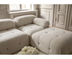 Sleepo Collection Blanca 3-sits Divansoffa Cream